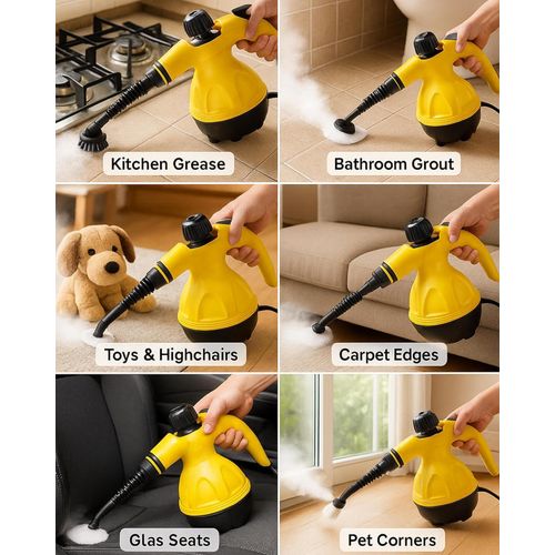 Handheld steamer accessory kit - 10 tools included