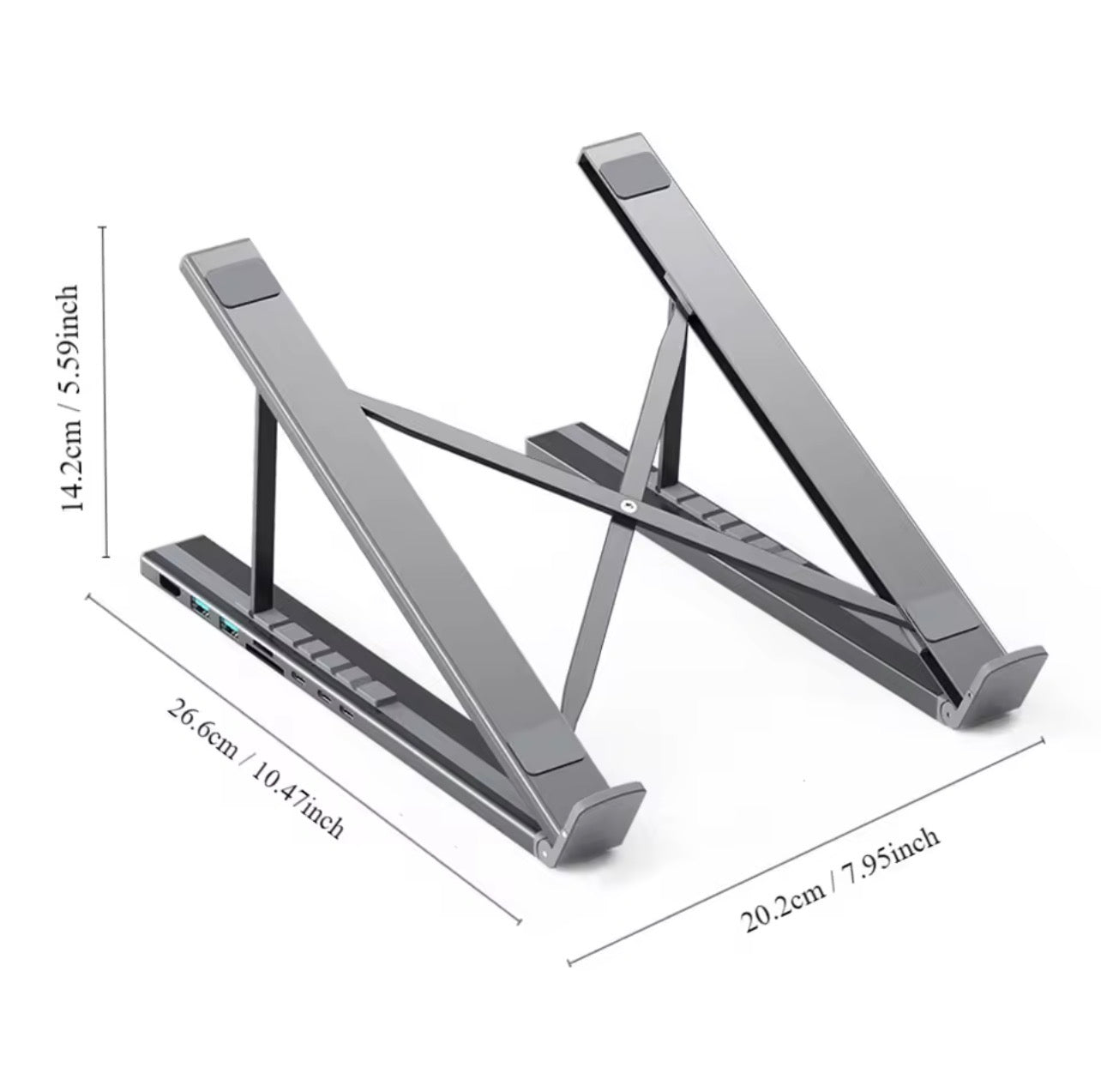 7-in-1 USB-C Laptop Stand & Docking Station