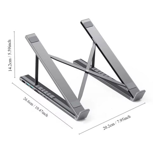 7-in-1 USB-C Laptop Stand & Docking Station