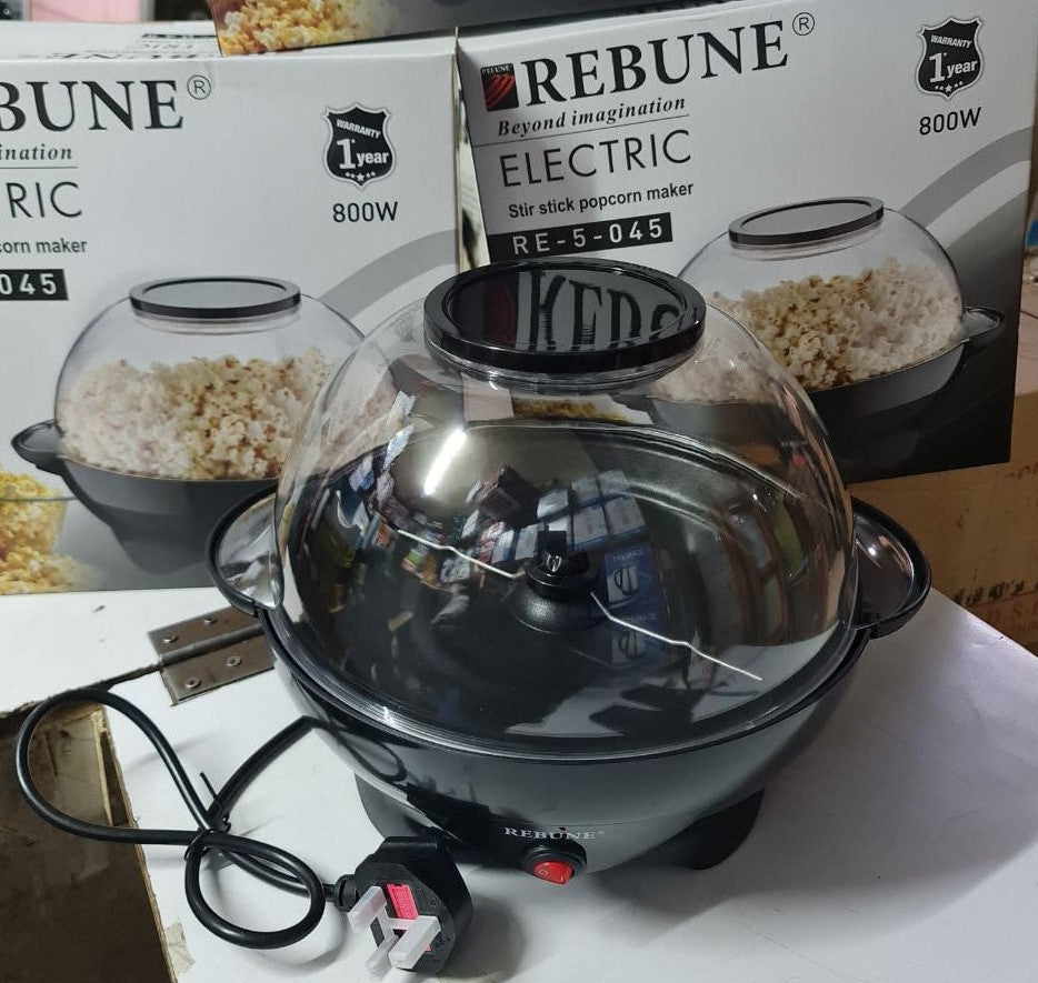 Rolling Stirrer Popcorn Maker