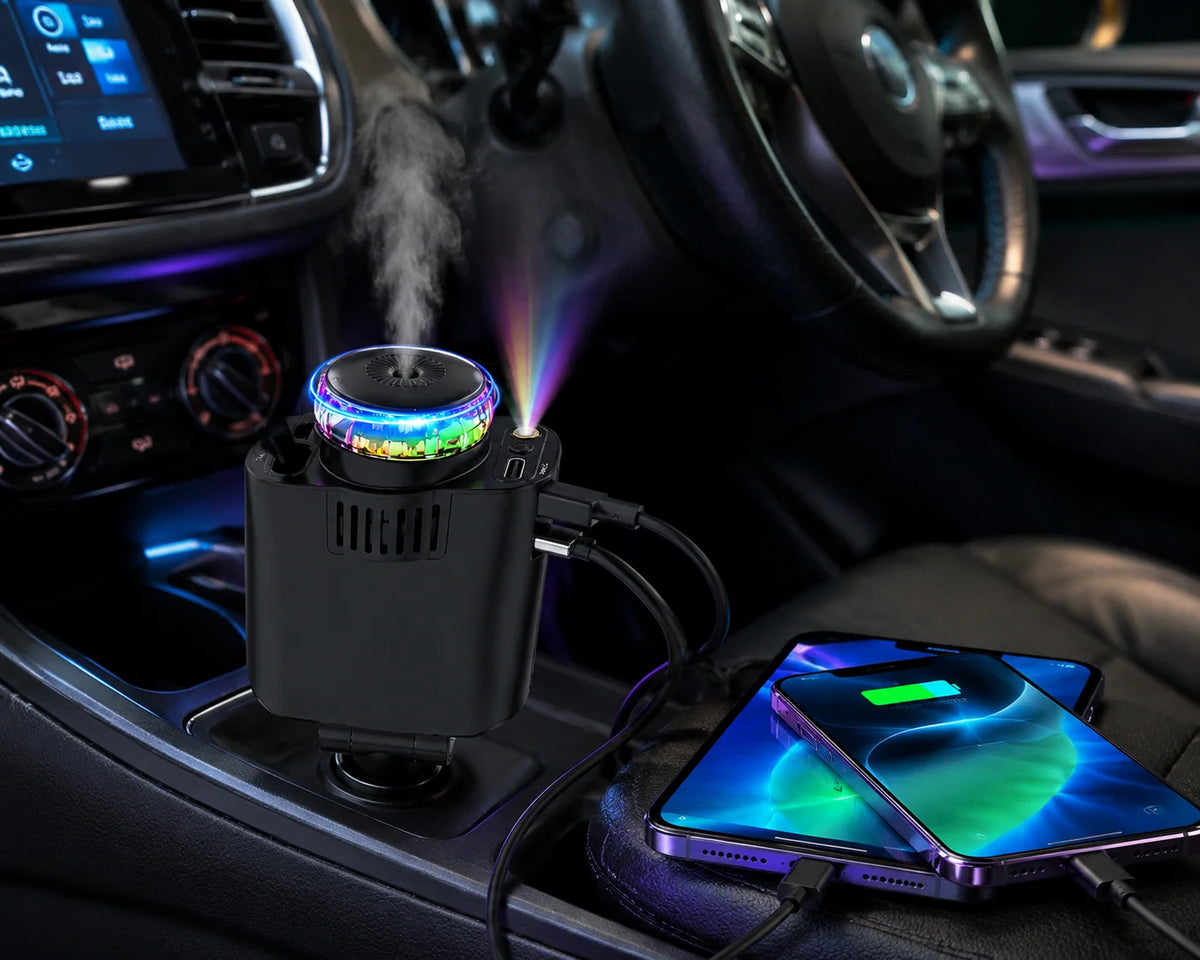 5-in-1 Smart Car Charger
