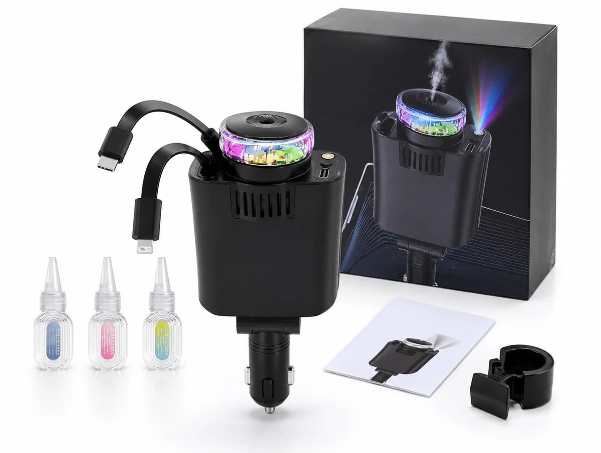5-in-1 Smart Car Charger