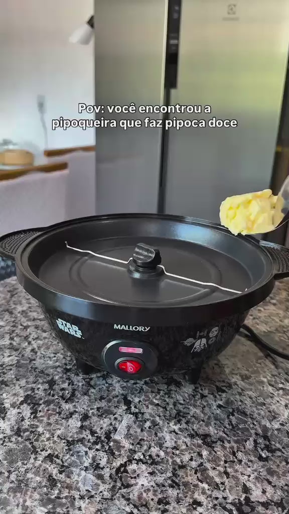 Rolling Stirrer Popcorn Maker