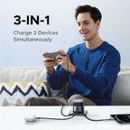 Charger with Retractable Cable