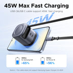 Charger with Retractable Cable