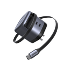 Charger with Retractable Cable
