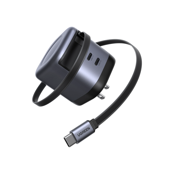Charger with Retractable Cable