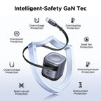 Charger with Retractable Cable